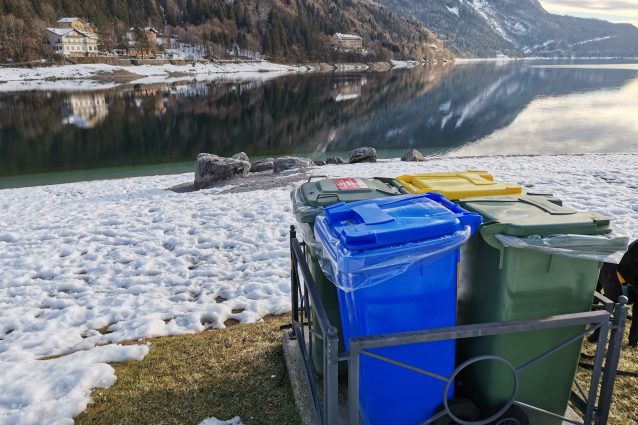 Molveno, rifiuti a disposizione dell'orso
