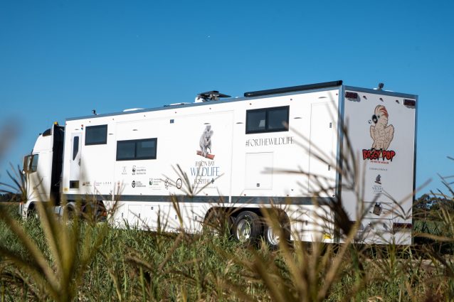 L’ospedale mobile australiano (credits:@wwf)