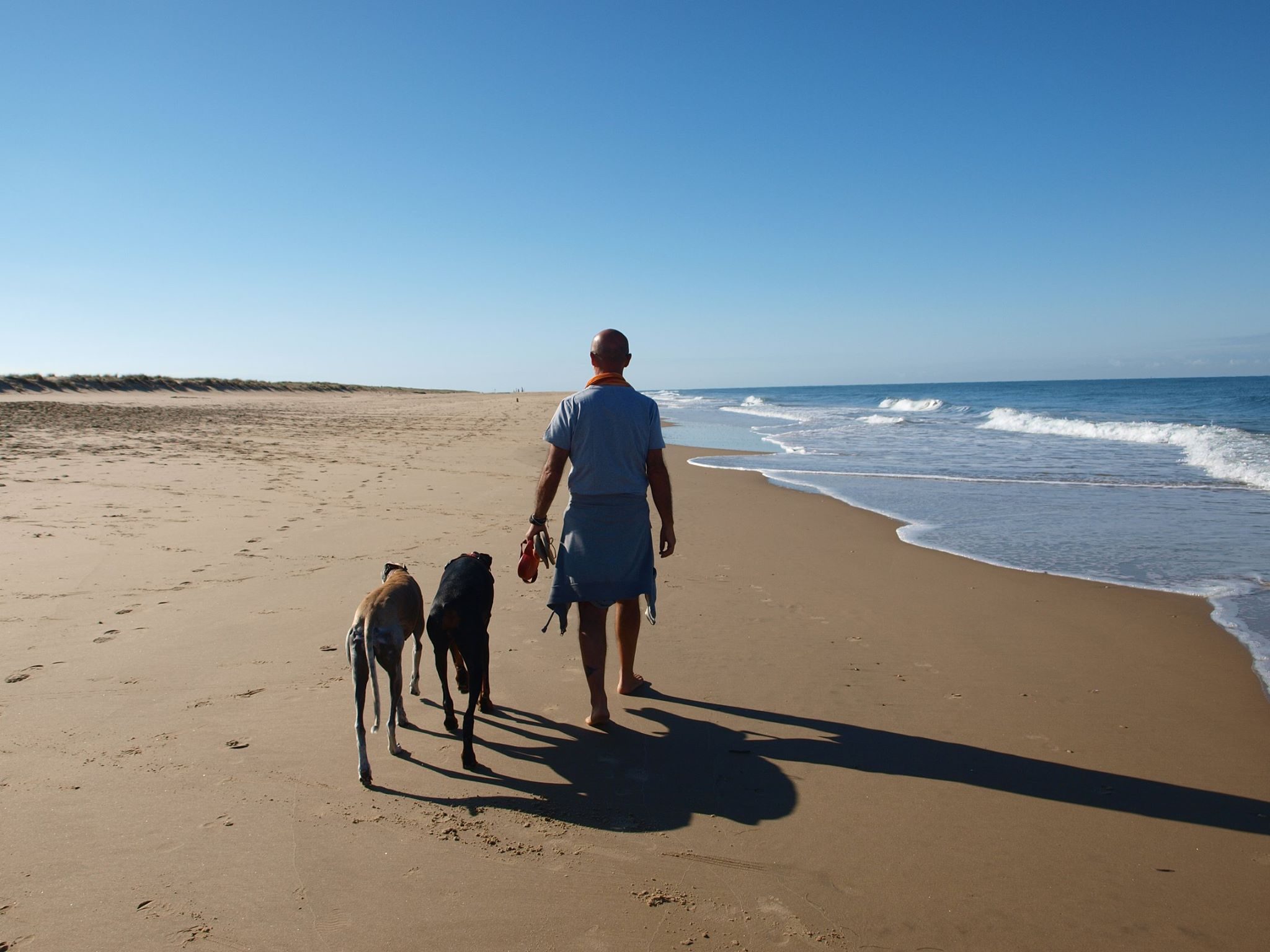 Roberto Lupo con le sue Galgo