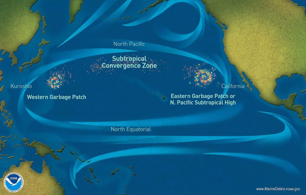 Le "nuove isole" del Pacifico settentrionale fatte di plastica e rifiuti