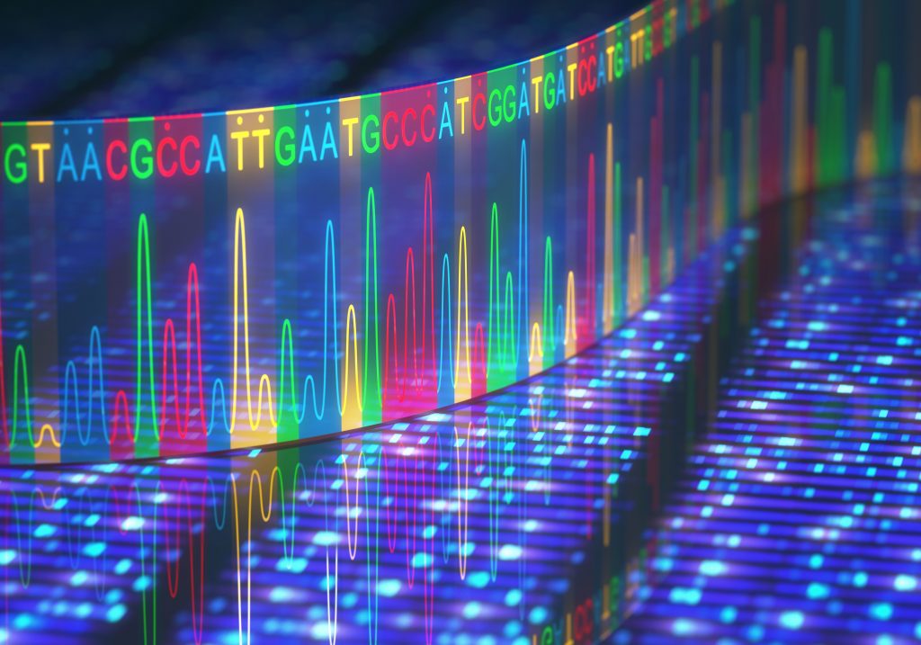 Sequenziamento delle basi azotate di un campione di DNA