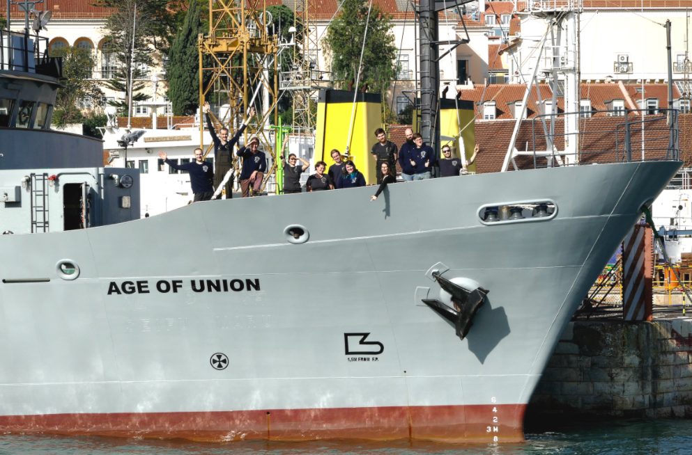 La Age of Union è la ex Sam Simon ribattezzata dopo la donazione della Age of Union Alliance (credits: @Sea Shepherd)