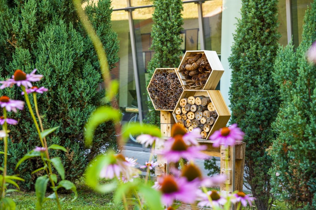 Queste strutture sono sempre di più un pezzo d’arredamento per giardini privati ed aree verdi